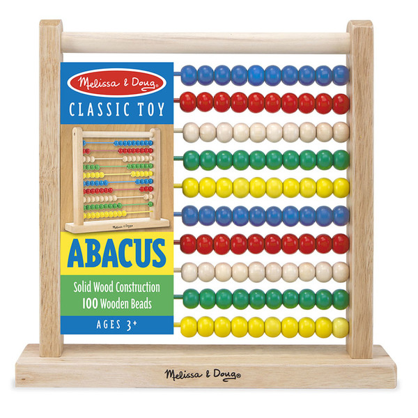 Melissa & Doug Abacus Classic Wooden Toy 493